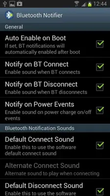 Bluetooth Notifier android App screenshot 4